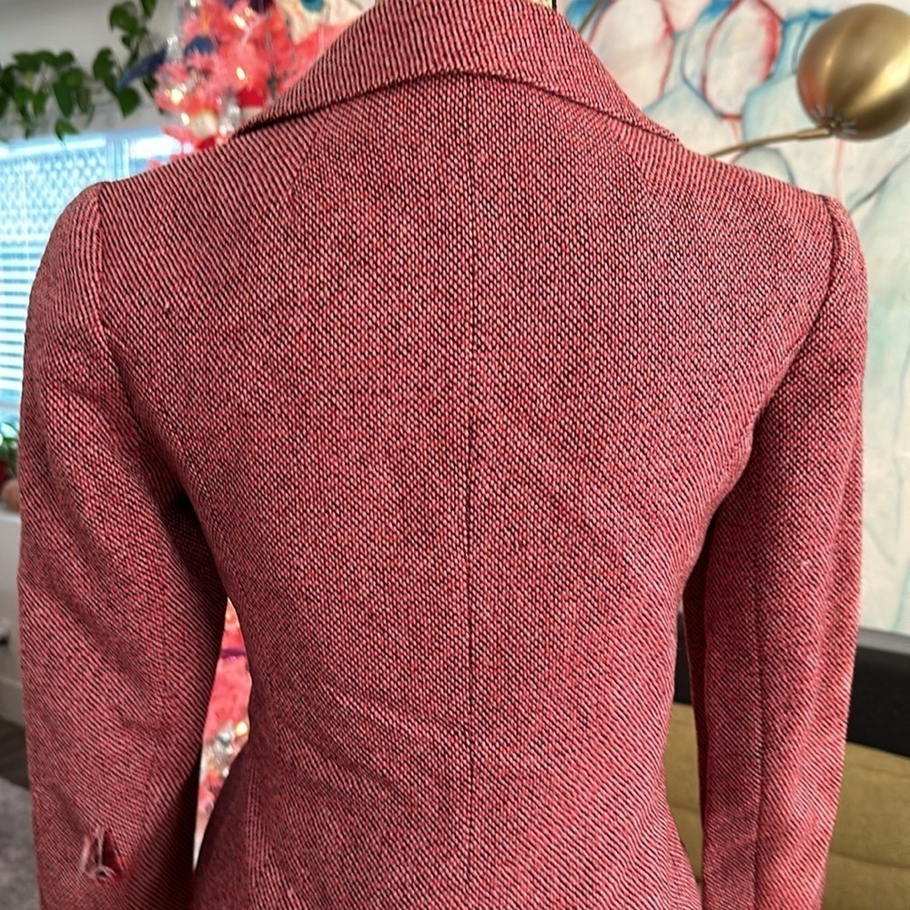 🌈🌈🌈  Vintage Windsmoor wool jacket blazer stunning lined small - Picture 5 of 10
